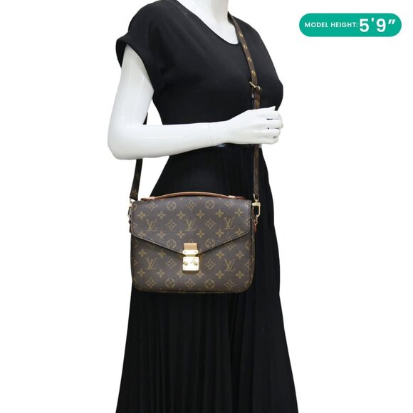 Louis Vuitton  Metis Pochette Monogram Canvas Crossbody Bag Brown - Picture 2 of 13